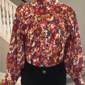 KARLIE- Floral Multicolor Women's Top